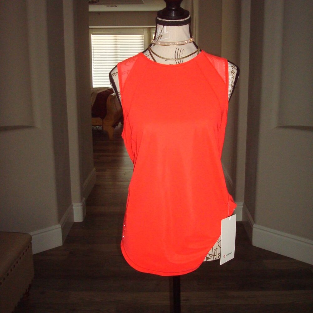 lululemon sculp tank size 8 nwt